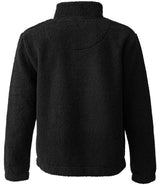 Ravine Unisex 1/4 Zip Borg Fleece | Black thumbnail 6