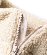 Ravine Unisex 1/4 Zip Borg Fleece | Natural thumbnail 6