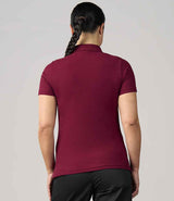 Pro RTX Ladies Pro Piqué Polo Shirt | Burgundy thumbnail 2