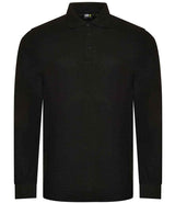 Pro RTX Pro Long Sleeve Piqué Polo Shirt | Black thumbnail 1