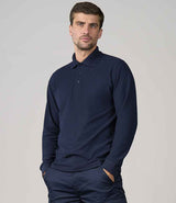 Pro RTX Pro Long Sleeve Piqué Polo Shirt | Navy thumbnail 1