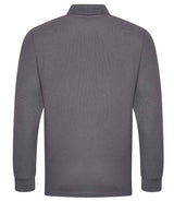 Pro RTX Pro Long Sleeve Piqué Polo Shirt | Solid Grey thumbnail 2
