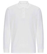 Pro RTX Pro Long Sleeve Piqué Polo Shirt | White thumbnail 1
