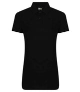 Pro RTX Ladies Pro Polyester Polo Shirt | Black thumbnail 2