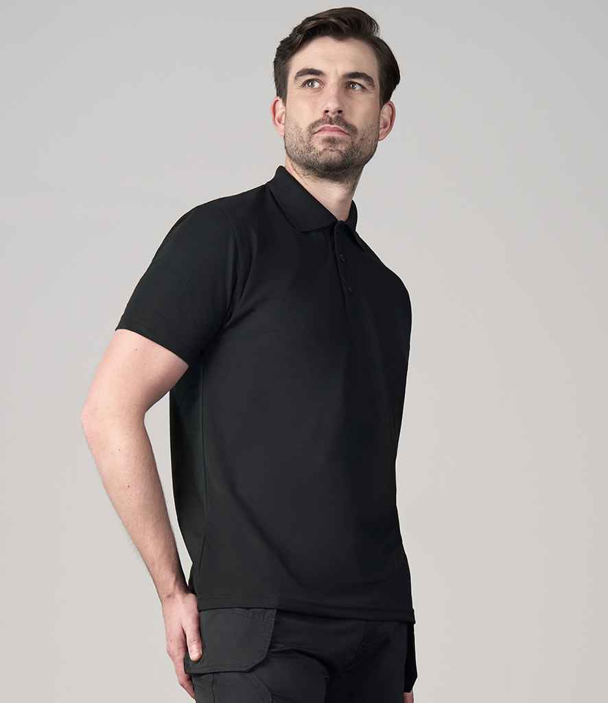 Pro RTX Pro Polyester Polo Shirt | Black