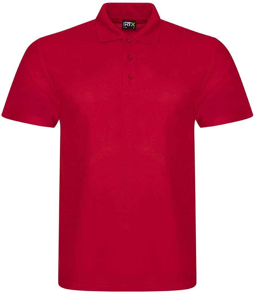 Pro RTX Pro Polyester Polo Shirt | Red