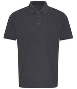 Pro RTX Pro Wicking Piqué Polo Shirt | Solid Grey thumbnail 1