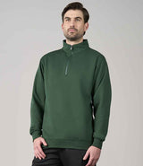 Pro RTX Pro 1/4 Neck Zip Sweatshirt | Bottle Green thumbnail 1