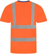 Pro RTX High Visibility T-Shirt | Orange/Navy thumbnail 2