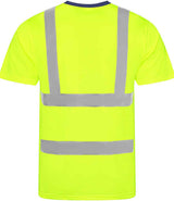 Pro RTX High Visibility T-Shirt | Yellow/Navy thumbnail 3
