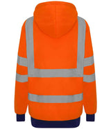 Pro RTX High Visibility Two Tone Hoodie | Orange/Navy thumbnail 3