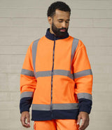 Pro RTX High Visibility Fleece Jacket | Orange/Navy thumbnail 1