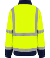 Pro RTX High Visibility Fleece Jacket | Yellow/Navy thumbnail 2