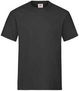 Fruit of the Loom Heavy Cotton T-Shirt | Black thumbnail 4