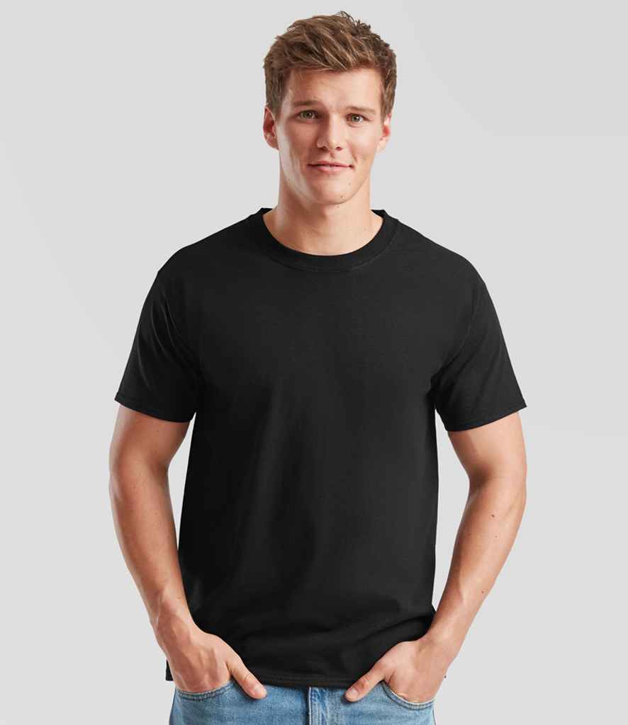 Fruit of the Loom Heavy Cotton T-Shirt | Black