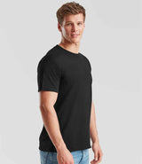 Fruit of the Loom Heavy Cotton T-Shirt | Black thumbnail 2
