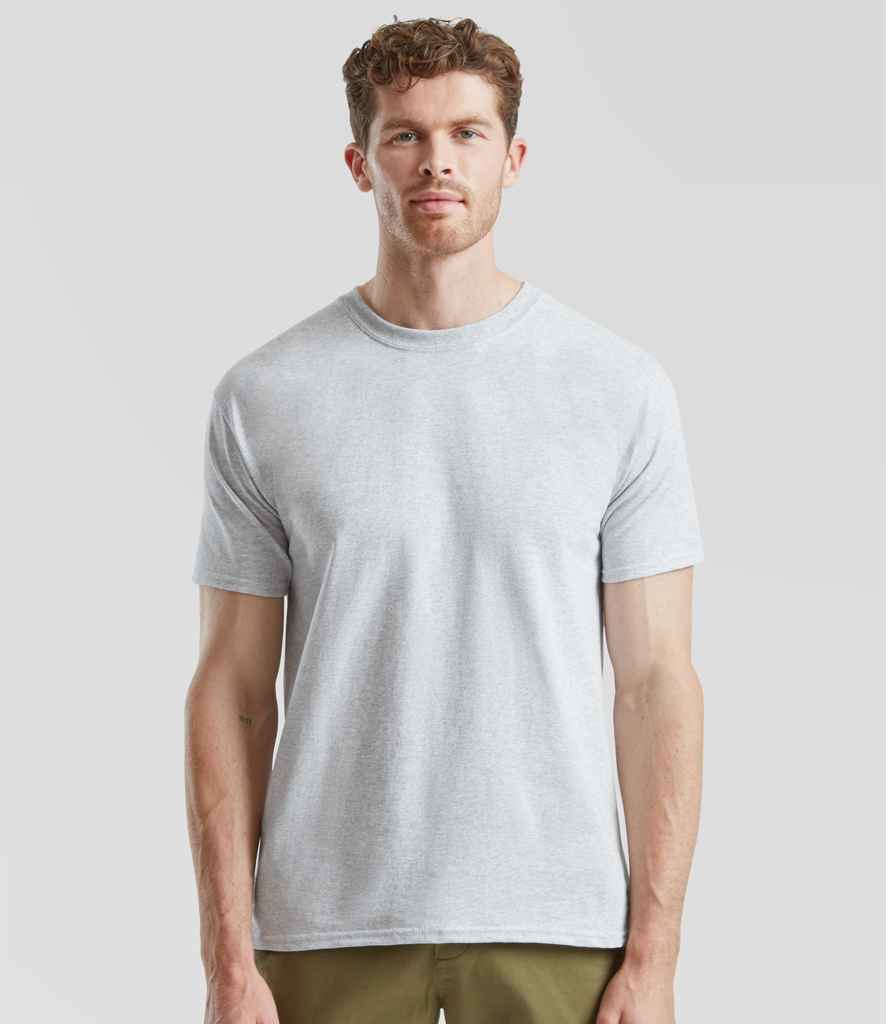 Fruit of the Loom Heavy Cotton T-Shirt | Heather Grey