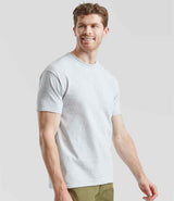 Fruit of the Loom Heavy Cotton T-Shirt | Heather Grey thumbnail 2