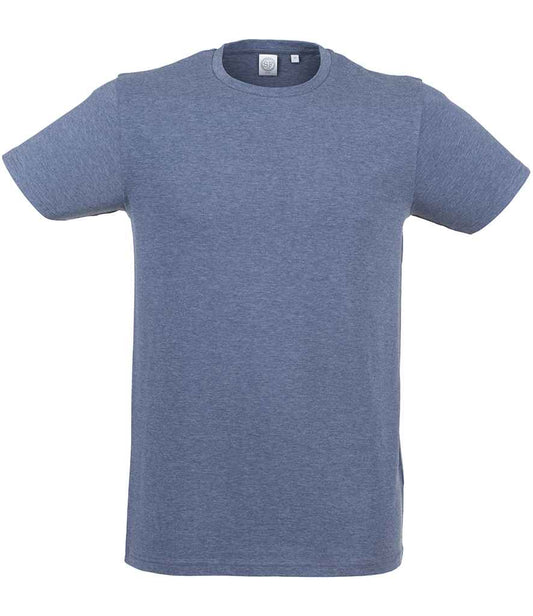SF121 Heather navy Front