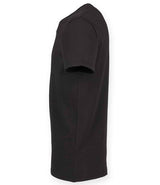 SF Clothing Feel Good Stretch V Neck T-Shirt | Black thumbnail 4