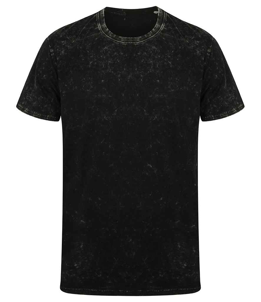 SF Clothing Unisex Washed Band T-Shirt | Washed Black