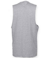 SF Clothing High Neck Vest | Heather Grey thumbnail 3