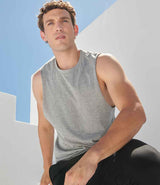 SF Clothing High Neck Vest | Heather Grey thumbnail 1