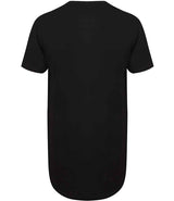 SF Clothing Longline Dipped Hem T-Shirt | Black thumbnail 2