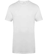 SF Clothing Longline Dipped Hem T-Shirt | White thumbnail 3
