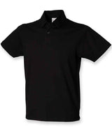 SF Clothing Stretch Piqué Polo Shirt | Black thumbnail 2