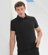 SF Clothing Stretch Piqué Polo Shirt | Black thumbnail 1