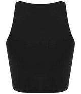 SF Clothing Ladies Cropped Top | Black thumbnail 2