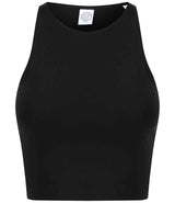 SF Clothing Ladies Cropped Top | Black thumbnail 1