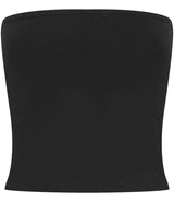 SF Clothing Ladies Bandeau Top | Black thumbnail 3