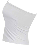 SF Clothing Ladies Bandeau Top | White thumbnail 4