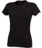 SF Clothing Ladies Feel Good Stretch T-Shirt | Black thumbnail 3