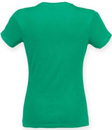 SF Clothing Ladies Feel Good Stretch T-Shirt | Green thumbnail 2