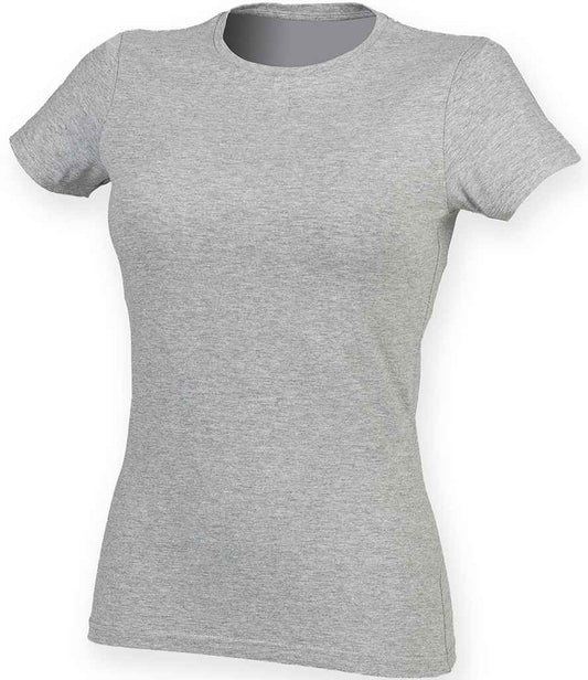 SK121 Heather grey Front