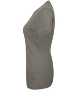 SF Clothing Ladies Feel Good Stretch T-Shirt | Khaki thumbnail 3