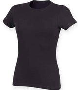 SF Clothing Ladies Feel Good Stretch T-Shirt | Navy thumbnail 2