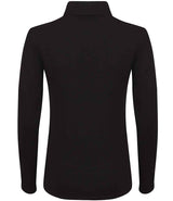 SF Clothing Ladies Feel Good Stretch Roll Neck T-Shirt | Black thumbnail 3