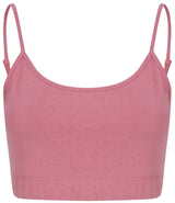 SF Clothing Ladies Sustainable Fashion Cropped Cami Vest Top | Dusky Pink thumbnail 1