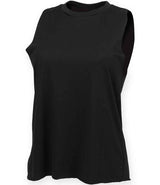 SF Clothing Ladies High Neck Vest | Black thumbnail 1