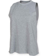 SF Clothing Ladies High Neck Vest | Heather Grey thumbnail 1