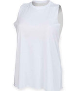 SF Clothing Ladies High Neck Vest | White thumbnail 3