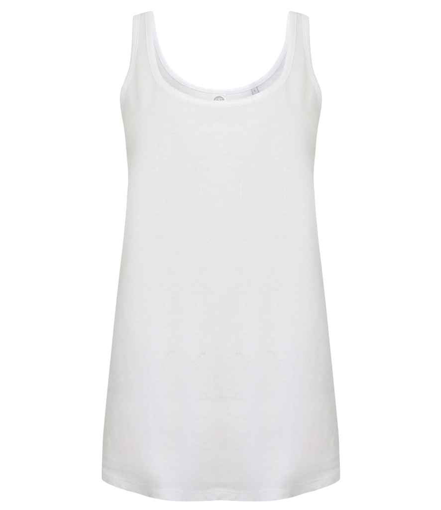 SF Clothing Ladies Slounge Vest | White