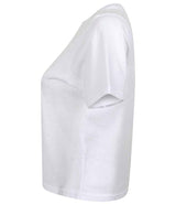 SF Clothing Ladies Cropped Boxy T-Shirt | White thumbnail 5