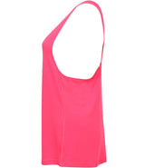 SF Clothing Ladies Fashion Workout Vest | Neon Pink thumbnail 6