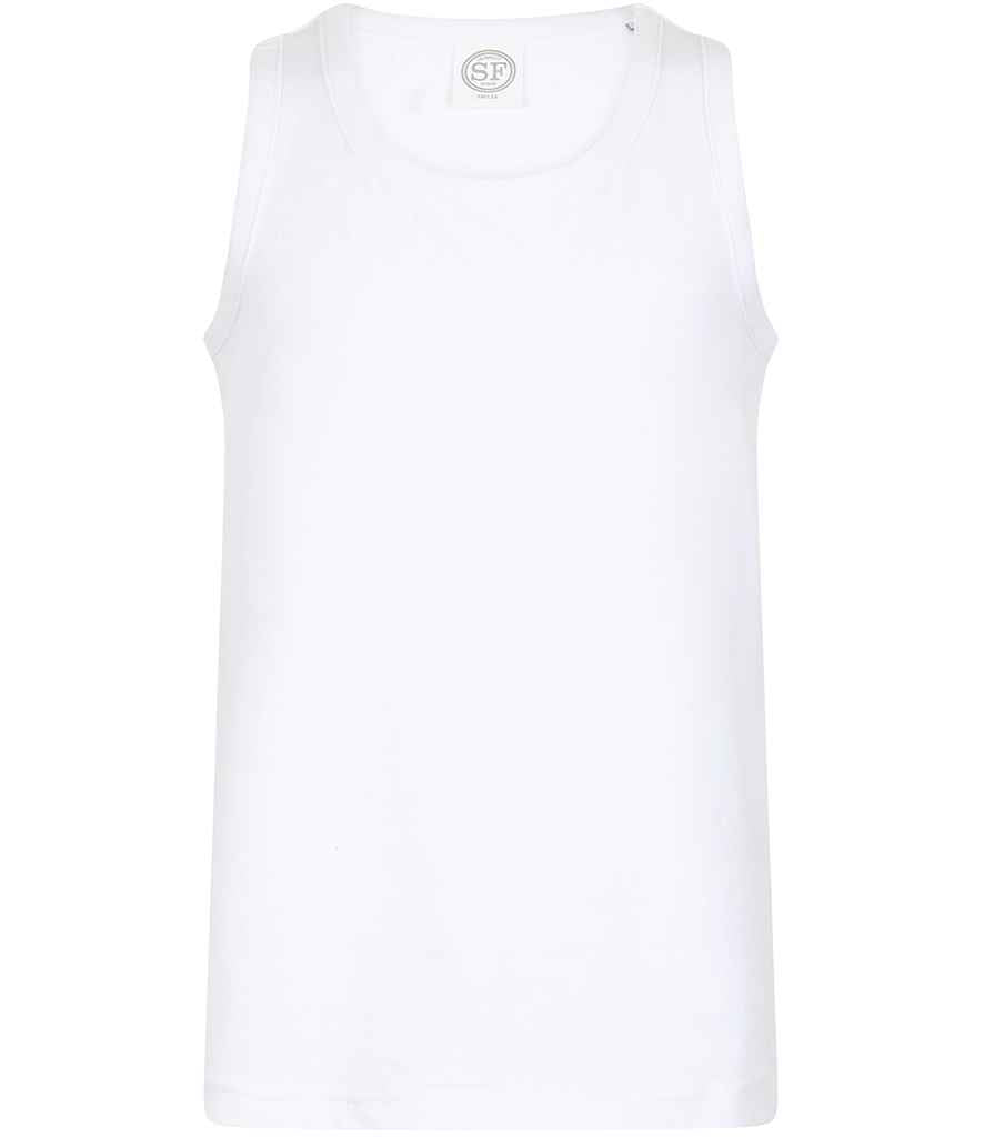 SF Clothing Kids Feel Good Stretch Vest | White