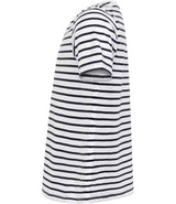 SF Clothing Kids Striped T-Shirt | White/Oxford Navy thumbnail 4